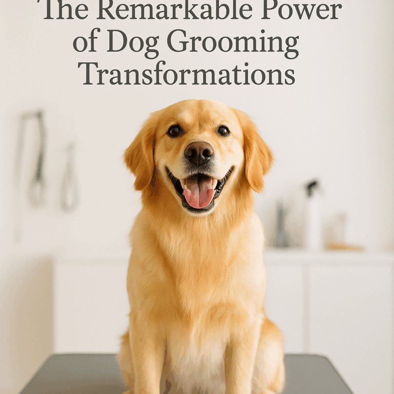 Unleashing Joy: The Remarkable Power of Dog Grooming Transformations