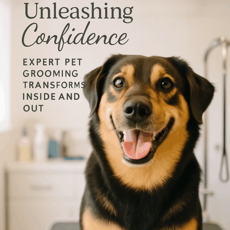 Unleashing Confidence: How Expert Grooming Transforms Pets Inside and Out