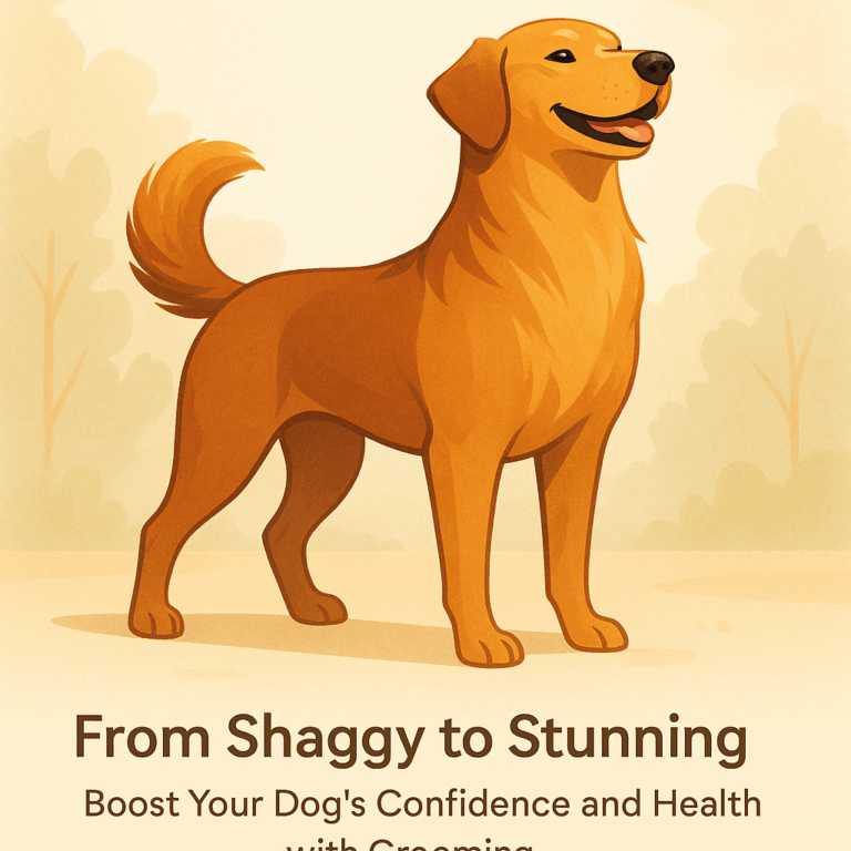 From Shaggy to Stunning: How Grooming Transforms Your Dog's Confidence and Health