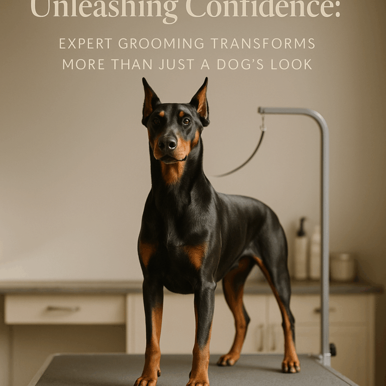 Unleashing Confidence: How Expert Grooming Transforms More Than Just a Dog’s Look